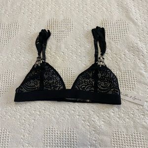 Thistle & Spire Lacey and Beaded Bralette (S)